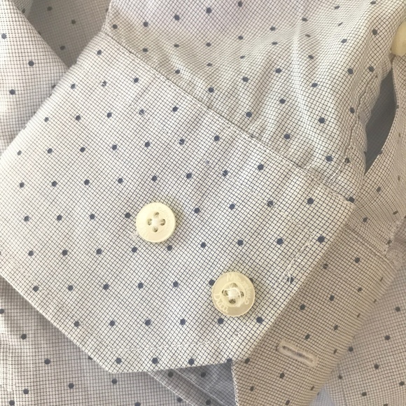 MASSIMO DUTTI MEN'S DRESS SHIRT SIZE 17 - Picture 6 of 8